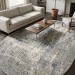Ковер Armina 3856A blue овал 300x500