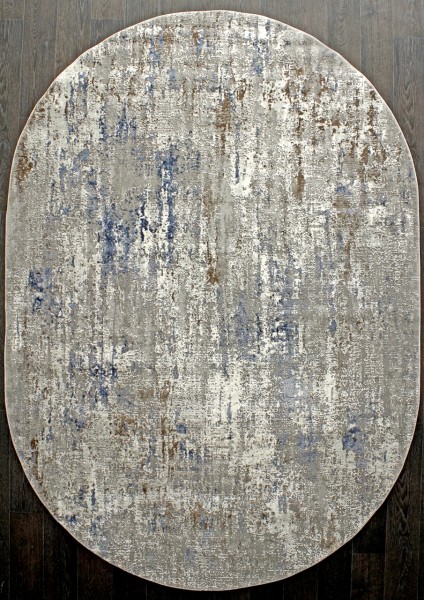 Ковер Armina 3856A blue овал