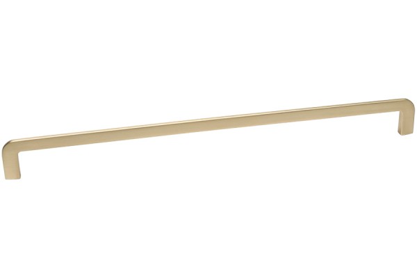 Ручка скоба M2722.320.BB, материал Замак, отделка Золото, 336*8*32 мм