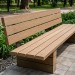 Брус лавочный ДПК I-Techplast Бронза