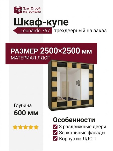 Шкаф-купе Leonardo 767