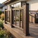 Столб опорный ДПК 3D GardenParkett 120х120мм, Венге