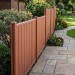 Забор из ДПК Savewood, SW Agger матовый, Терракот
