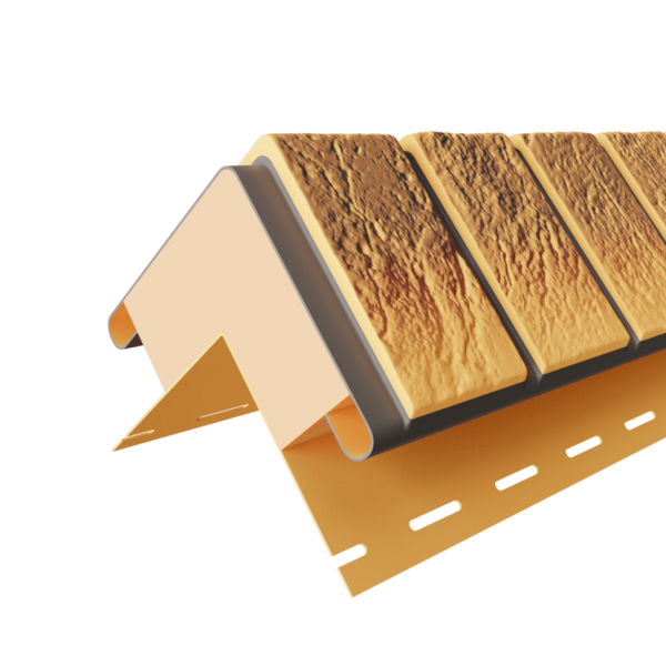 Термоугол Доломит «Кирпич Венеции» 20мм, Нарва