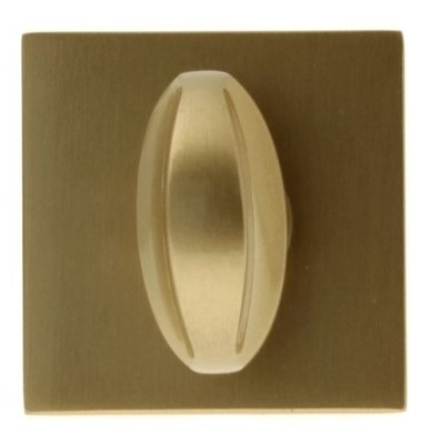 Дополнительные розетки для сантехнического замка WC 50K ЗОЛОТО МАТОВОЕ, материал Замак, отделка Золото, 50*50 мм