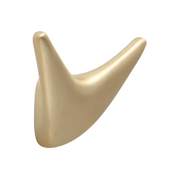 Крючок AS2025 0091 BB, материал Замак, отделка Золото, 67*91*40 мм