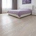 Паркетная доска Polarwood Ясень Довер Премиум белый матовый однополосный