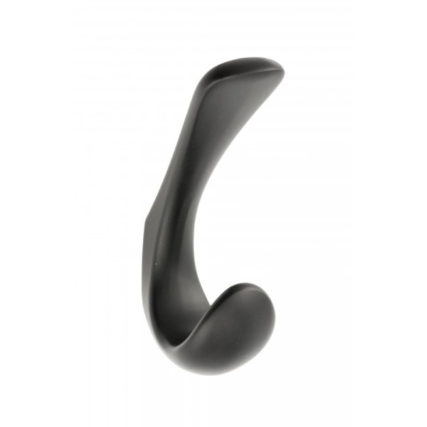 Крючок WZ-ORA-20M, материал Замак, цвет Чёрный, отделка Черный, 90*26*45 мм
