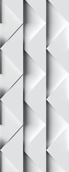 Фиброцементные панели Panda 05110F в форме треугольников