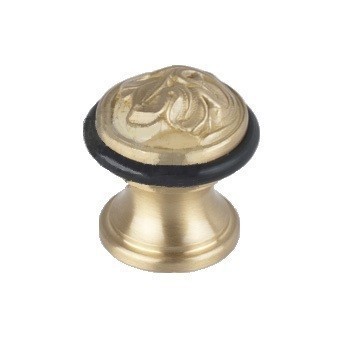 Ограничитель напольный 201272 OS, материал Латунь, отделка Латунь, 46*41 мм