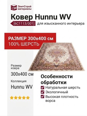 Ковер Hunnu WV 6C1113/001 300x400