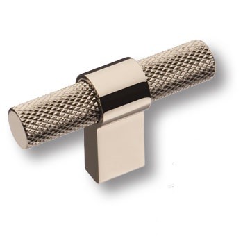 Ручка кнопка 8774 0008 PN-PN, материал Алюминий, отделка Никель, 35*16*60 мм