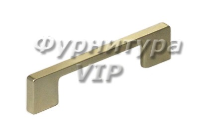 Ручка скоба Gamet UZ-819128-06, материал Замак, отделка Никель, 160*9*28 мм