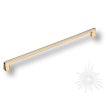 Ручка скоба CEBI 1107 320MP11, материал Замак, отделка Золото, 30*16*336 мм