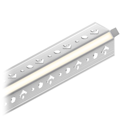 Угловой интегрируемый светодиодный профиль LINEAR 2323 UGL