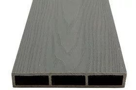 Доска для грядок NauticPrime из ДПК серого цвета 150x25x2950 мм