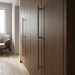 Ручка скоба Citterio Giulio 8.1149.1074.0238-0238, материал Замак, отделка Графит, 1116*10*30 мм
