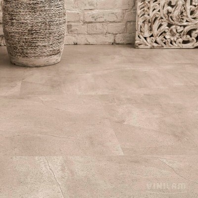 Виниловый пол Vinilam коллекция CERAMO VINILAM Stone Бетонная Смесь 61603