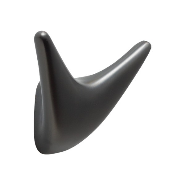 Крючок AS2025 0091 BBN, материал Замак, отделка Титан, 67*91*40 мм