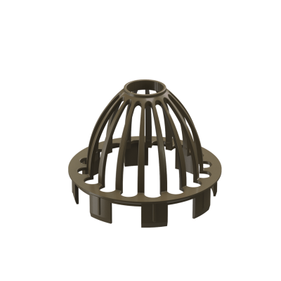 Сетка для защиты водостока Docke Premium, цвет Каштан