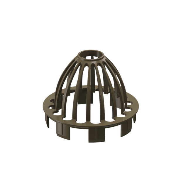 Сетка для защиты водостока Docke Premium, цвет Каштан