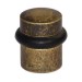 Ограничитель напольный 92/G-BRASS ANTIC, материал Латунь, отделка Бронза, 35*27 мм
