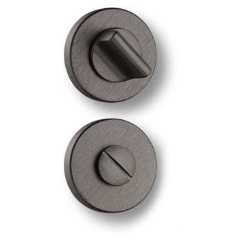 Дополнительные розетки для сантехнического замка RO12W6 ELX1 ROSET, материал Замак, отделка Графит, d=52 мм