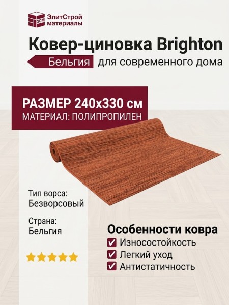 Ковер-циновка Brighton 98422-801799 240x330