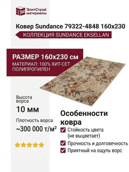 Ковер Sundance 79322-4848 160x230