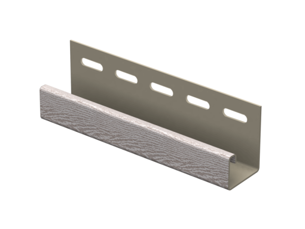 Планка J Ю-Пласт, Timberblock Ясень, Беленый