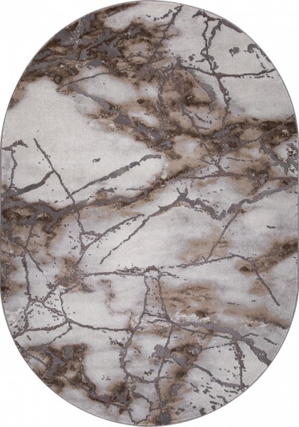 Ковер Graff Merinos 3270 grey-beige овал