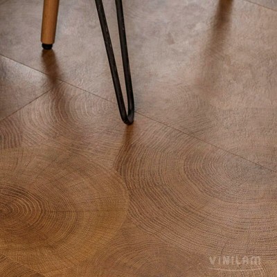 Виниловый пол Vinilam коллекция CERAMO VINILAM Stone Дуб Натуральный 61601