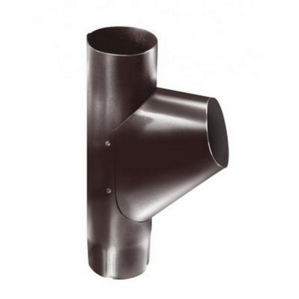 Тройник для труб, Grand Line, Коричневый (RAL 8017)