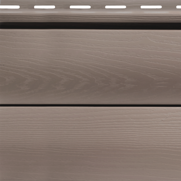 Виниловый сайдинг Fineber, BLOCKHOUSE, Цвет Сандал.