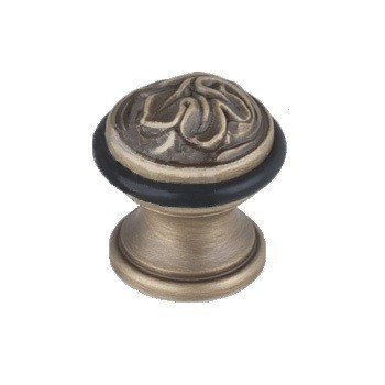 Ограничитель напольный 201272 PM, материал Латунь, отделка Бронза, 46*41 мм