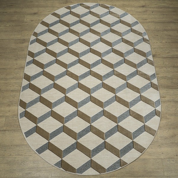 Ковер Shenill 27809-24177 овал