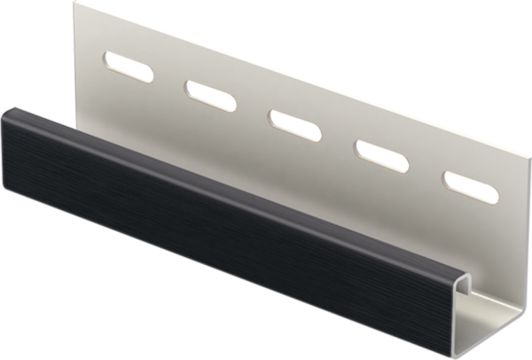 Ю-Пласт J-планка Софит PRO, Черная