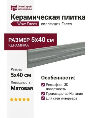 Wow Faces Hill Steel Blue 5x40 131496