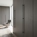 Ручка скоба Citterio Giulio 8.1149.1794.0238-0238, материал Замак, отделка Графит, 1836*10*30 мм