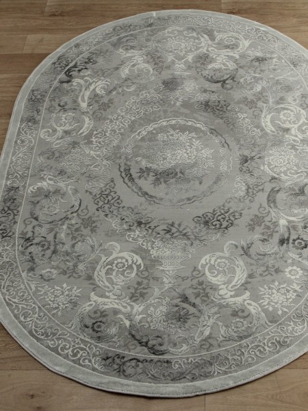 Ковер Armina 3760A grey овал