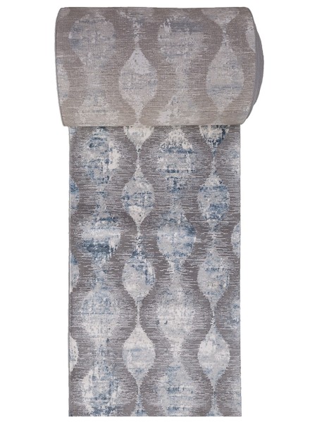 Дорожка Armina 3876A blue 400x2500