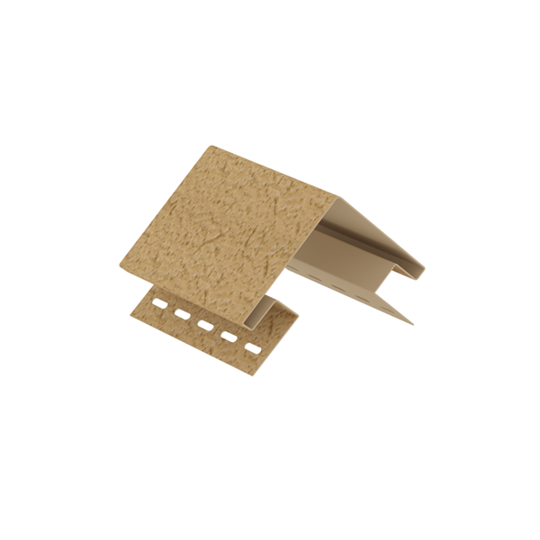 Наружный угол Ю-Пласт, Стоун Хаус S-Lock, Клинкер, Горчичный цвет.