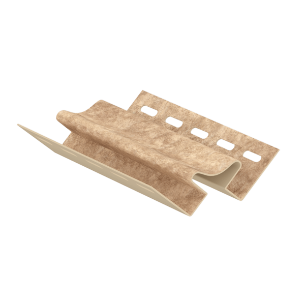 Внутренний угол Ю-Пласт, Стоун Хаус Кварцит, Цвет: Тёмно-бежевый.