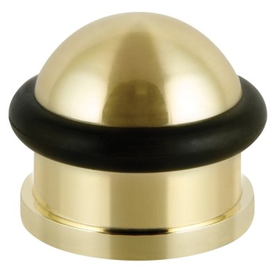 Ограничитель напольный DS PF-26 GP-5, материал Замак, отделка Золото, 26*32 мм