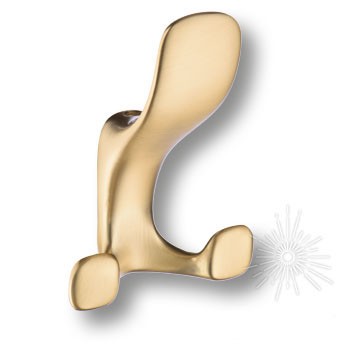 Крючок 2010 0080 BB, материал Замак, отделка Золото, 105*80*35 мм