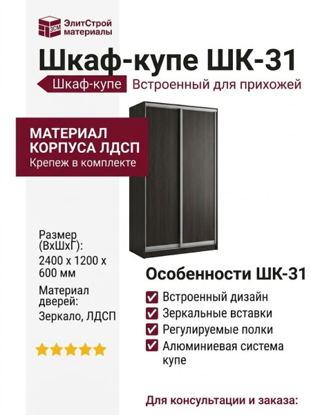 Шкаф-купе ШК-31