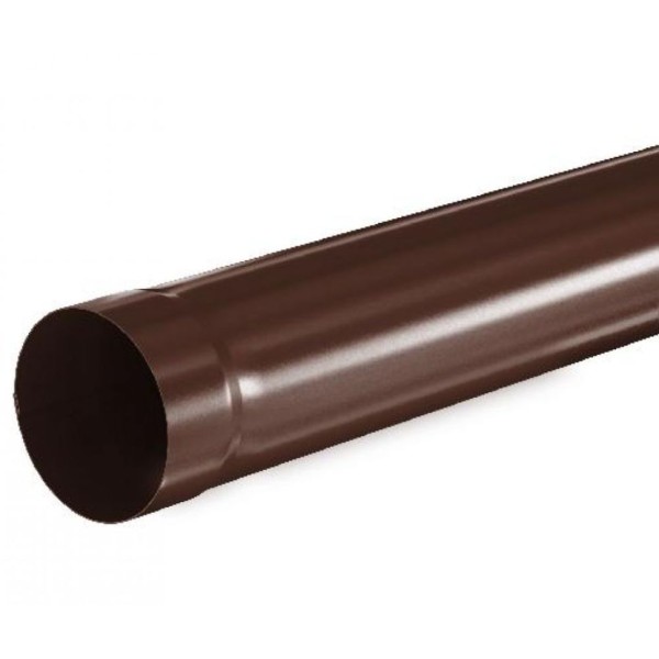 Водосточная труба Aquasystem, RAL 8017 Коричневая, 3.00 м, 125/90
