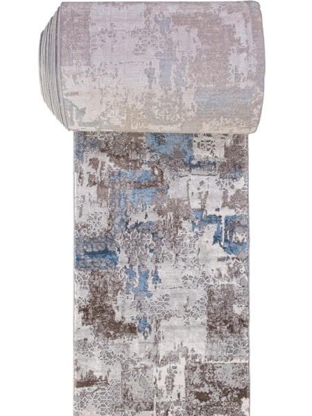 Дорожка Armina 3857A blue 400x2500