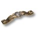 Ручка скоба 15.166.96.SWA.12, материал Замак, отделка Бронза Кристаллы Swarovski, 28*20*138 мм