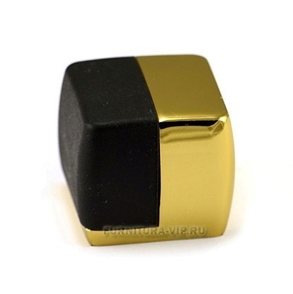 Ограничитель напольный DS1015 0034 GL-P6, материал Замак, отделка Золото, 34*34*30 мм